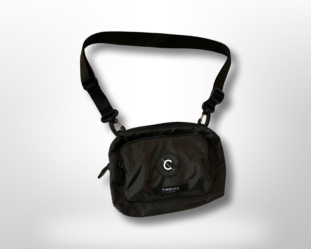 NOBODYCARES x Timbuk2 - Black Shoulder Bag